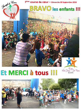 Images de la journée de la 7ème course du coeur