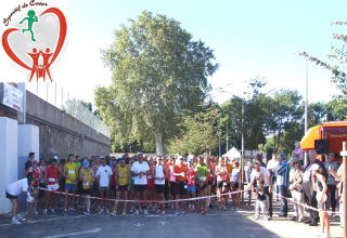 Départ de la 1ère course du Coeur en septembre 2012